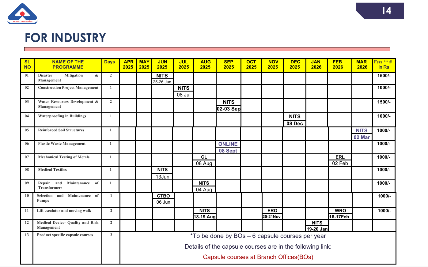 calendar